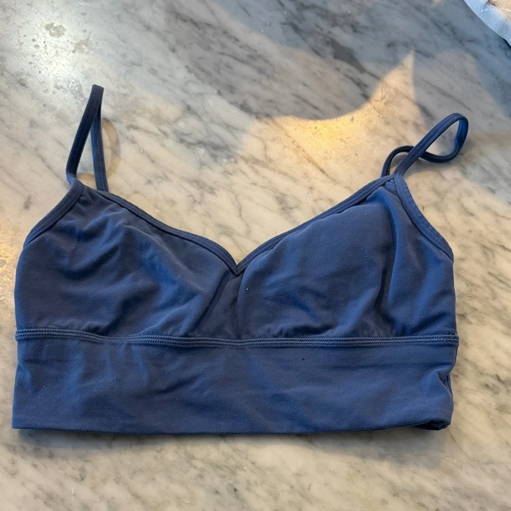 Lululemon Women's Blue Bralette - Picture 1 of 2